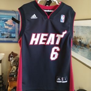 Youth Small Labron James Miami Heat Jersey